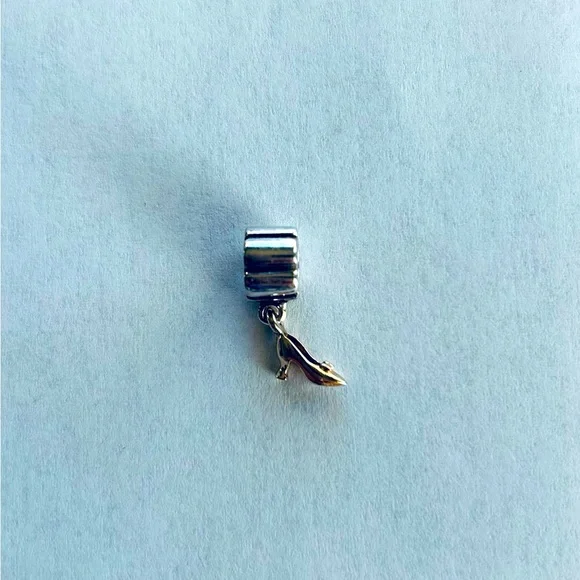 Pandora Stiletto Shoe Charm With 14K Gold - Picture 6 of 8